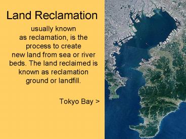 Ppt Land Reclamation Powerpoint Presentation Free Download Id 6801385 Ppt Land Reclamation Powerpoint Presentation Free Download Id 6801385